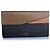Smythson, portafoglio in pelle nero e marrone