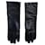 Max Mara Weekend, schwarze Lederhandschuhe  - Ansicht 1