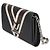 Portafoglio con catena Twist in tela Monogram V bianco e nero Louis Vuitton - vista 3