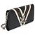 Portafoglio con catena Twist in tela Monogram V bianco e nero Louis Vuitton - vista 4