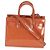Saint Laurent Nano Sac de Jour in vernice Rosa Tenue Marrone Arancione - vista 2