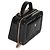 Vanity Chanel Black Quilted Patent Top Handle Con Catena Nero - vista 4