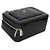 Vanity Chanel Black Quilted Patent Top Handle Con Catena Nero - vista 7