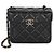 Borsa Small Secret Box in agnello trapuntato nero Chanel - vista 8