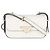 Borsa Prada in pelle liscia bianca con logo triangolo Bianco - vista 8