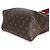 Louis Vuitton Bordeaux Monogram Canvas Flower Zipped Tote PM Marrone - vista 6