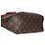 Louis Vuitton Bordeaux Monogram Canvas Flower Zipped Tote PM Marrone - vista 7