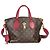 Louis Vuitton Bordeaux Monogram Canvas Flower Zipped Tote PM Marrone - vista 8