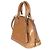 Louis Vuitton Rose Velours Monogram Vernis Alma BB Beige - vista 3
