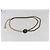 Collana Chanel CC in pelle e maglie a catena placcata in oro 2016 - vista 3