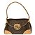 Borsa Louis Vuitton Beverly Monogram Canvas MM Marrone