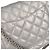 Chanel Reissue 2.55 Double Compartment Flap Quilted Aged Calfskin 225 Argento - vista 5