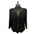 Timeless Blazer blu navy Chanel con bottoni di perle FW1997
