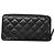 Chanel Matelasse Wallet Zippy CC medium Black - view 2