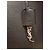 Borsa Tote Saint Laurent in pelle nera con frange Nero - vista 7