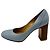 Dries Van Noten Pumps aus hellblauem Leder