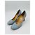 Dries Van Noten Pumps aus hellblauem Leder - Ansicht 10
