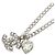 Timeless Collana con pendente Chanel Coco Mark Heart Argento