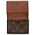 Tarjetero Monogram Louis Vuitton Castaño - vista 4