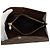 Cartera larga Sarah en Damier Louis Vuitton Castaño - vista 7
