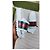 Gucci Web Sandali in gomma bianchi Bianco Rosso Verde - vista 3