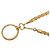 Collana Lente d'Ingrandimento Vintage Chanel 1983 D'oro