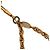 Collana Lente d'Ingrandimento Vintage Chanel 1983 D'oro - vista 5