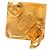Orecchini a clip Vintage Chanel Coco Mark D'oro - vista 3