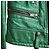 Saint Laurent grüne Leder-Bikerjacke - Ansicht 2