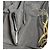 Balenciaga Weite Baumwollhose Grau mit Glitzergrafik - Ansicht 6