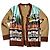 Loewe x Ken Price Gemusterter Cardigan Braun Mehrfarben Beige - Ansicht 6