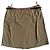 Prada Falda Midi de Nylon Beige - vista 2