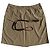 Prada Falda Midi de Nylon Beige - vista 3