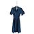 Autre Marque Max&Co Zeppa schwarzes Hemdblusenkleid aus Baumwolle