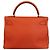 Hermès Sac à main Hermes Kelly Orange Gulliver avec fermoir doré 32 - vue 2