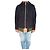 Sacai Hybrid Schwamm-Kapuzenpullover Blau Beige Grün - Ansicht 2