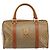 Céline Celine Vintage Macadam Canvas and Leather Beige