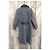 Maison Martin Margiela MM22 Abrigo de lana gris doble botonadura - vista 7