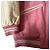 Miu Miu Giacca Varsity in Lana e Pelle Rosa Bianco - vista 5