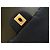 Borsa a tracolla Chanel a quadretti con decorazioni floreali Nero Bianco D'oro - vista 5