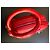 Prada Borsa a mano in pelle Saffiano Rosso - vista 12