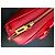 Prada Borsa a mano in pelle Saffiano Rosso - vista 5