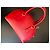 Prada Borsa a mano in pelle Saffiano Rosso - vista 6