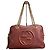 Gucci Soho Borsa a spalla in pelle Bordò