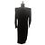 Abito nero Lanvin con strass