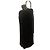 Abito nero Lanvin con strass - vista 2
