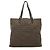 Fendi Große Zucchino Canvas Tote Schultertasche in Braun - Ansicht 2