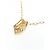 Autre Marque Au750 Diamant Halskette Golden - Ansicht 4