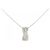Autre Marque Collana di Diamanti PT900 PT850 Argento