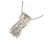 Autre Marque Collana di Diamanti PT900 PT850 Argento - vista 4